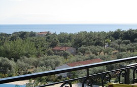 moonbeam hotel pefkari 2plus2 bed room view 1